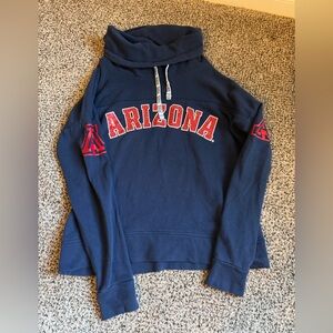 Pink Victoria secret university of Arizona sweatshirt XS